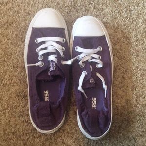 Purple converse